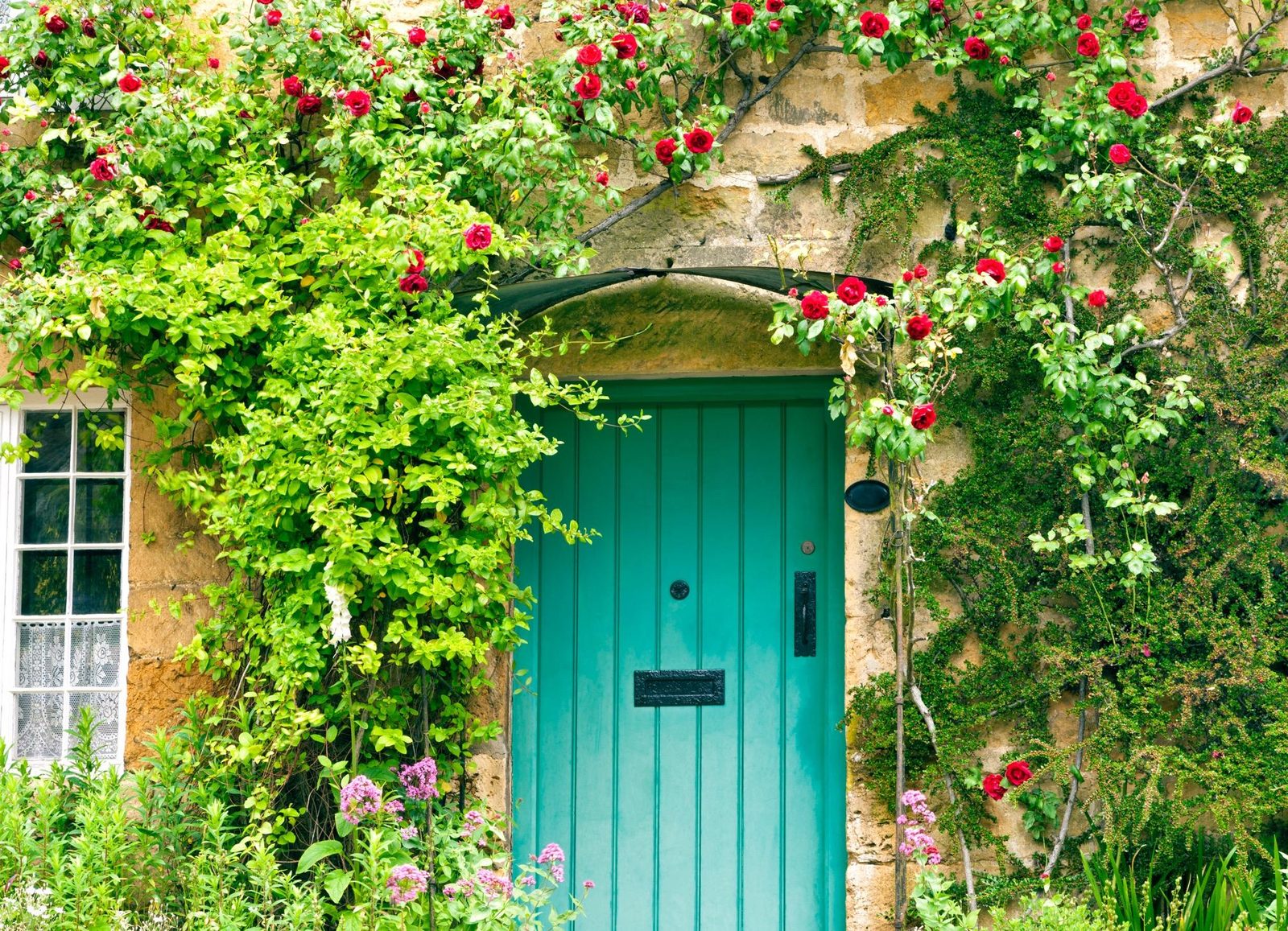 Entrance to a premium UK period property